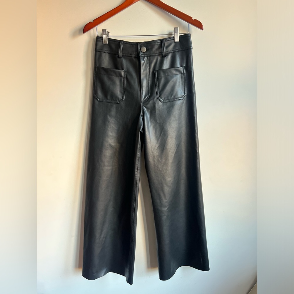 Faux Leather Pants